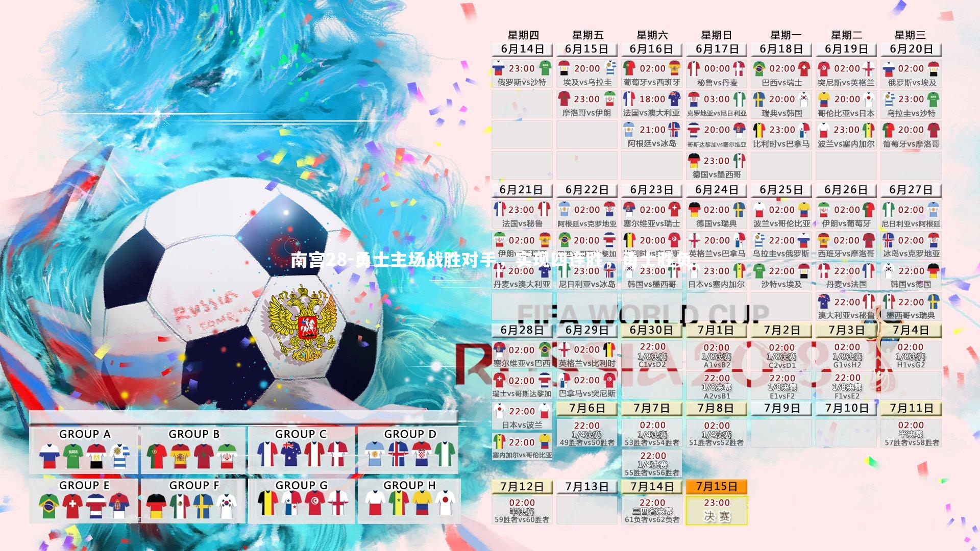 南宫28-勇士主场战胜对手，实现四连胜，勇士胜负